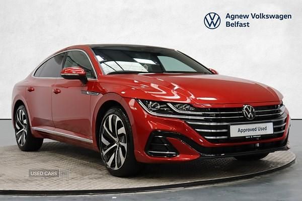 Used VW Arteon R-line 218 HP (160 kW) 2024 Red Hatchback