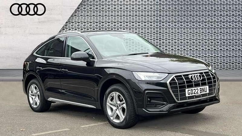 Black Used 2022 Audi Q5 Sport SUV | £29,239 (Fair price) - Image 1/4