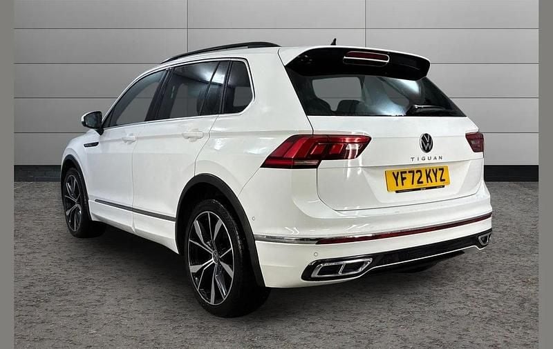 Used VW Tiguan R-line 150 HP (110 kW) 2022 White SUV
