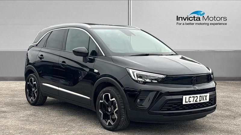 Diamond black metallic Used 2022 Vauxhall Crossland Ultimate SUV | £13,950 (Good price) - Image 1/4