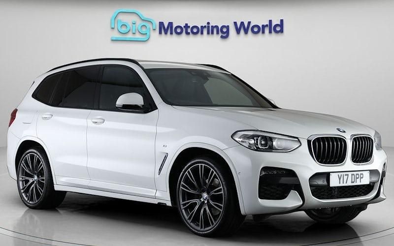 Used BMW X3 M Sport 190 HP (139 kW) 2020 White SUV
