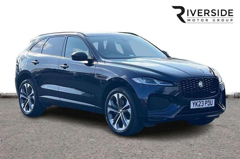 Blue Used 2023 Jaguar F-Pace R-Dynamic SUV | £35,690 (Fair price) - Image 1/4