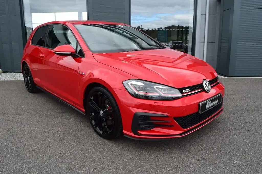 Used VW Golf VII GTI 2018 Red Hatchback