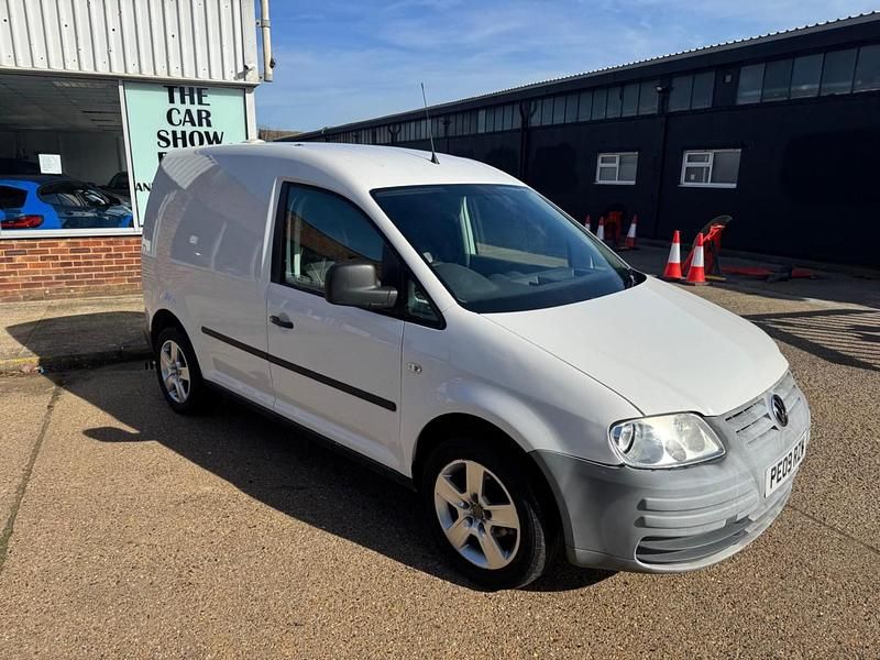 Used VW Caddy 69 HP (50 kW) 2009 White MPV