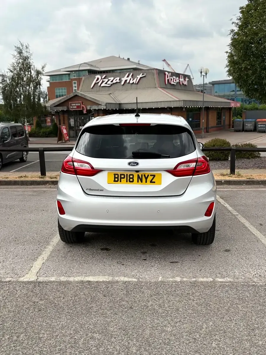 Used Ford Fiesta Titanium 2018 Silver Hatchback