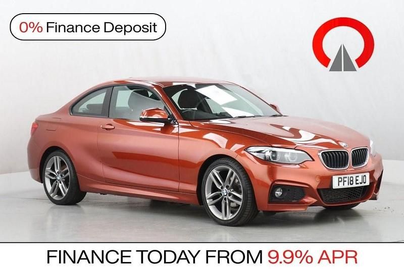 Used BMW 218 M Sport 150 HP (110 kW) 2018 Orange Coupe