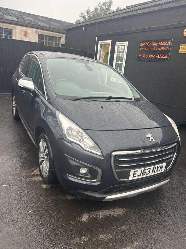 Blue Used 2014 Peugeot 3008 Active SUV | £2,995 (Fair price) - Image 1/4