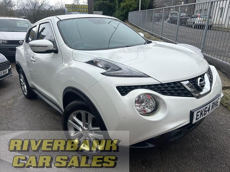 Used Nissan Juke Acenta Premium 115 HP (84 kW) 2014 White SUV