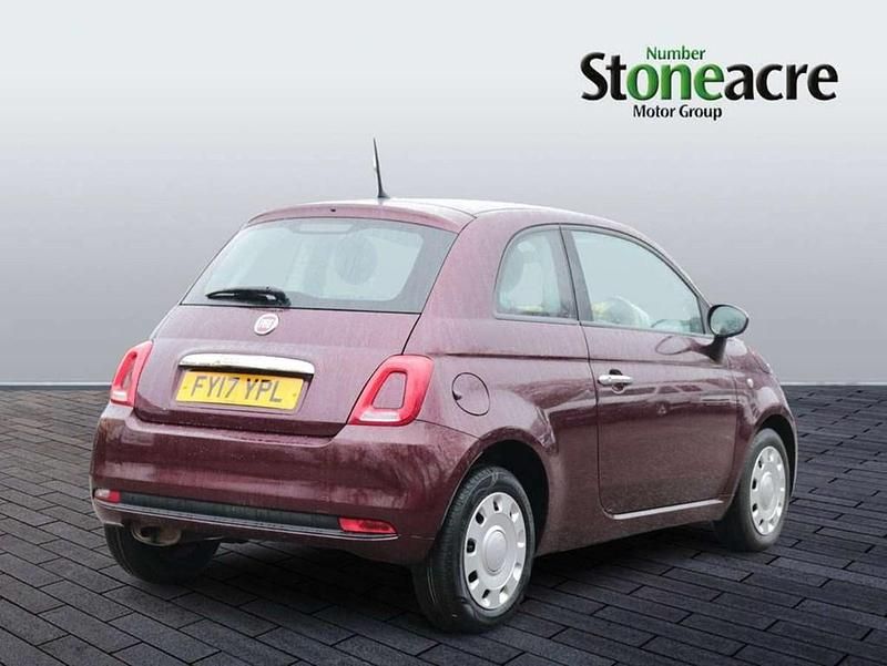 Used Fiat 500 Pop 69 HP (50 kW) 2017 Red Hatchback