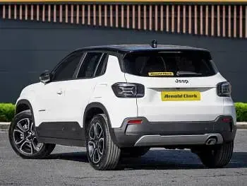 New Jeep Avenger Summit 100 HP (73 kW) 2026 Bicolour solid  snow white with volcano roof SUV