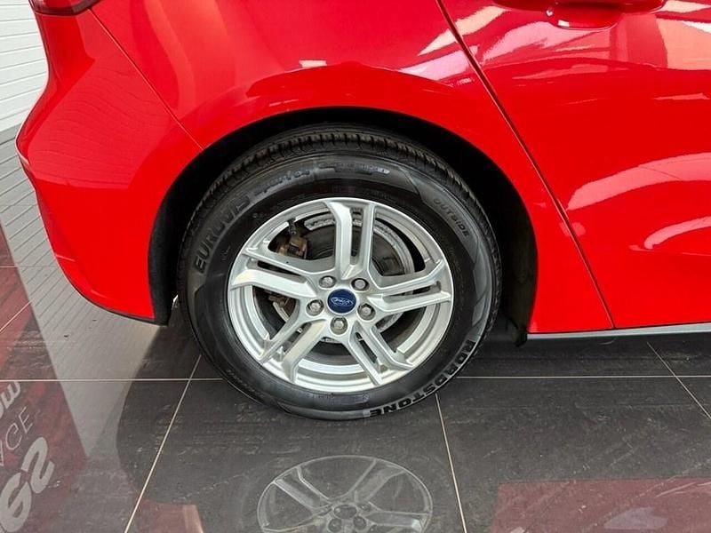 Used Ford Focus Zetec 100 HP (73 kW) 2019 Red Hatchback