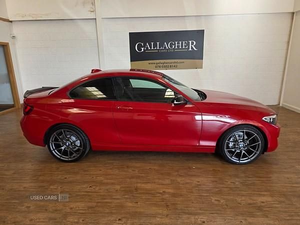 Used BMW 218 Sport Line 2014 Red Coupe