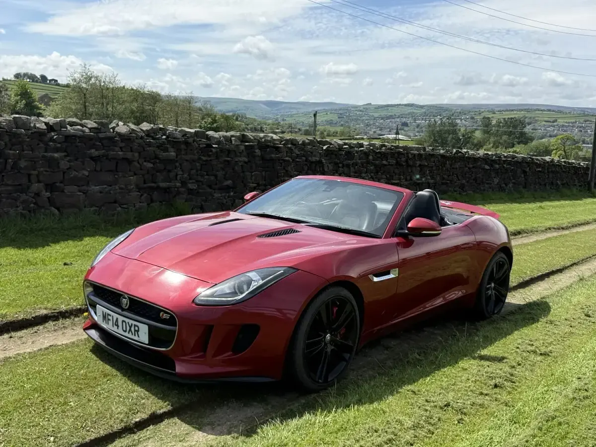 Usado Jaguar F-Type Supercharged 2014 Rojo Descapotable