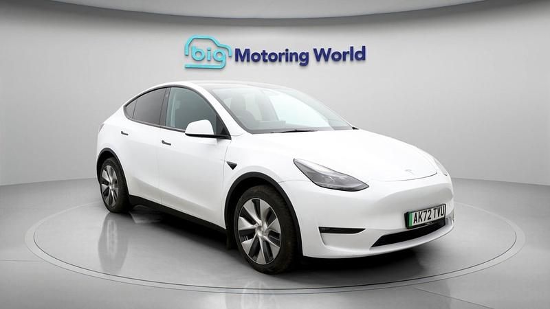 Used Tesla Model Y Long Range AWD 378 kW (514 HP) 2022 White SUV