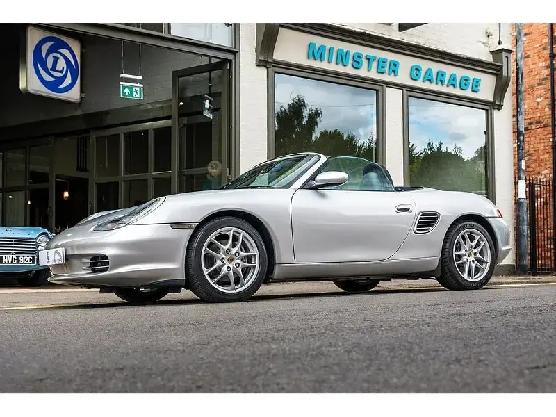 Used Porsche 986 Boxster 228 HP (167 kW) 2003 Silver Cabriolet