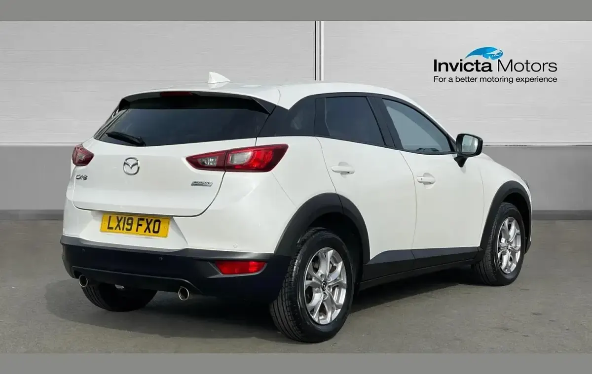 Begagnad Mazda CX-3 150 HK (110 kW) 2019 Vit SUV