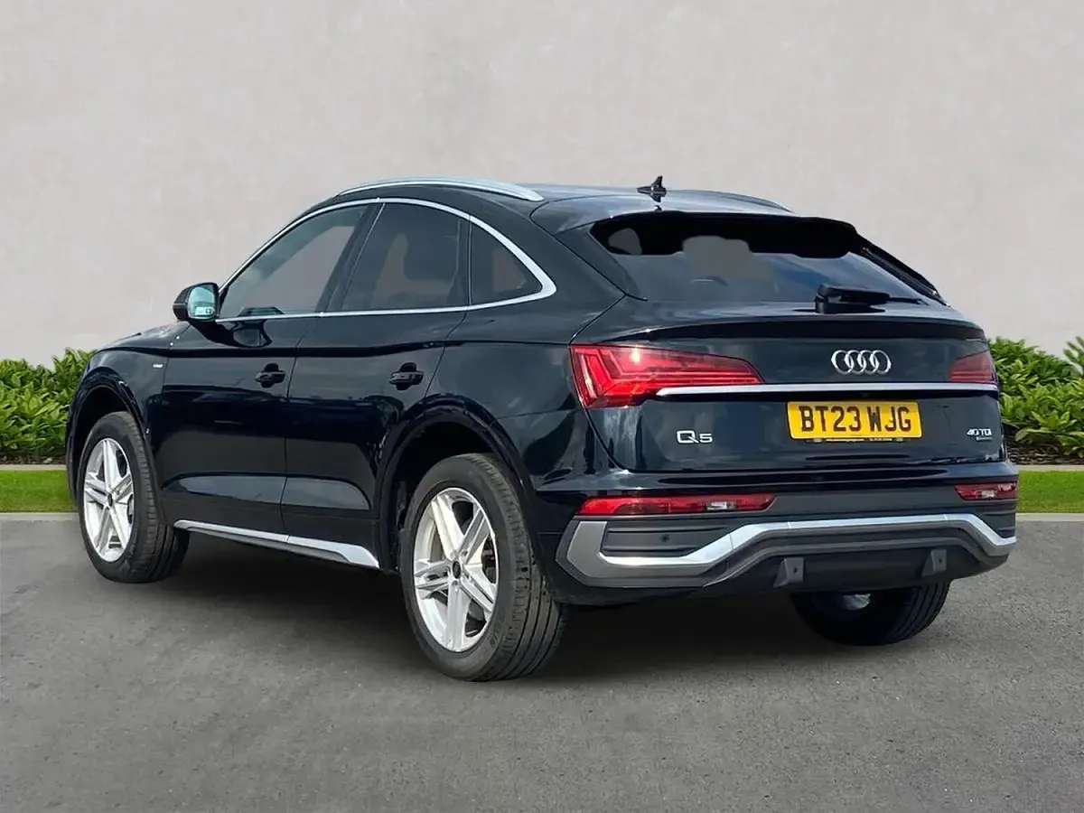 Used Audi Q5 S-Line 204 HP (150 kW) 2023 Black SUV