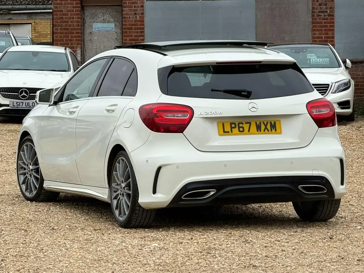 Used Mercedes A200 Executive 2018 White Hatchback