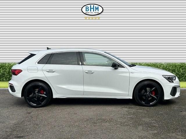 Used Audi A3 Sportback S-Line 110 HP (80 kW) 2023 White Hatchback