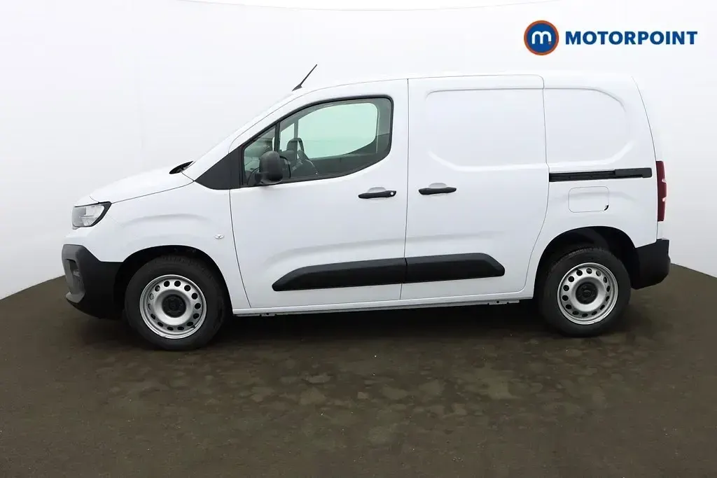 Ny Peugeot Partner 2025 Vit Minibuss