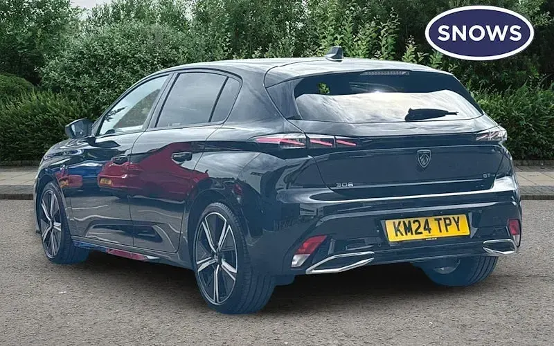 Used Peugeot 308 GTi 131 HP (96 kW) 2024 Black Hatchback
