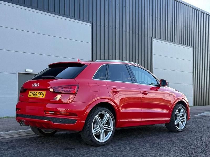 Used Audi Q3 S-line plus 184 HP (135 kW) 2015 Red SUV