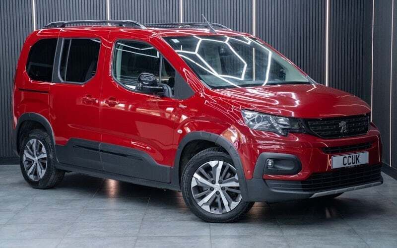 Red Used 2019 Peugeot Rifter GT-line MPV | £16,990 (Good price) - Image 1/4