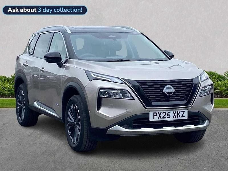 Black New 2025 Nissan X-Trail Tekna+ SUV | £39,499 (Expensive) - Image 1/4