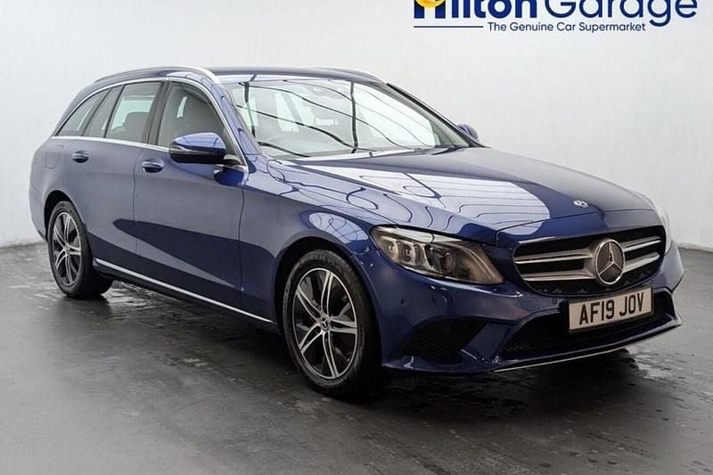 Blue Used 2019 Mercedes C200 Premium Estate | £15,550 (Good price) - Image 1/1
