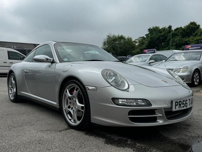 Used Porsche 997 350 HP (257 kW) 2006 Silver Cabriolet