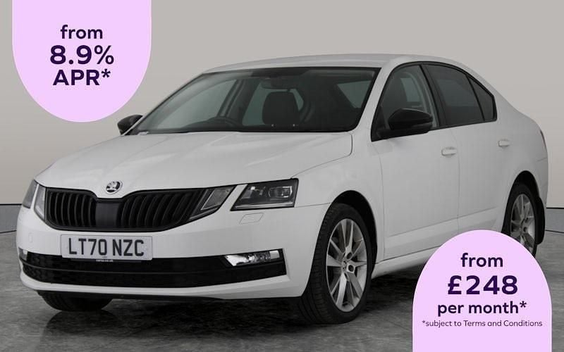 White Used 2020 Skoda Octavia SE L Hatchback | £14,376 (Good price) - Image 1/2