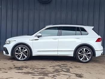 Used VW Tiguan R-line 150 HP (110 kW) 2022 White SUV