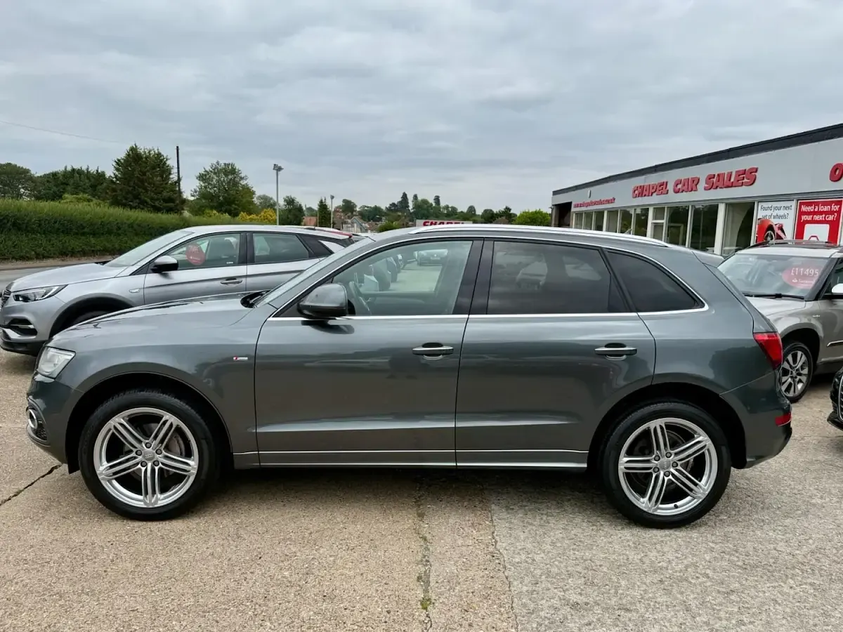 Used Audi Q5 S-line plus 150 HP (110 kW) 2014 Grey SUV