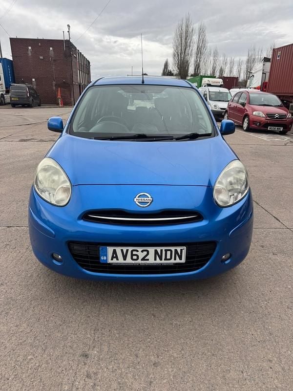 Used Nissan Micra Acenta 2012 Blue Hatchback