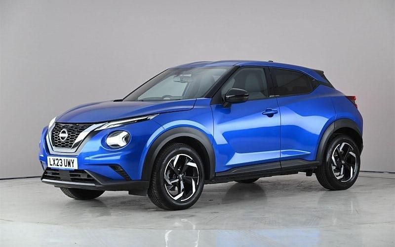 Used Nissan Juke N-Connecta 114 HP (83 kW) 2023 Blue SUV