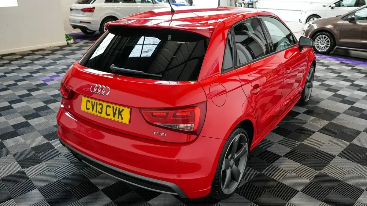 Used Audi A1 Black Edition 2013 Red Hatchback