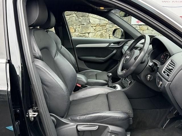 Used Audi Q3 S-Line 150 HP (110 kW) 2017 Black SUV