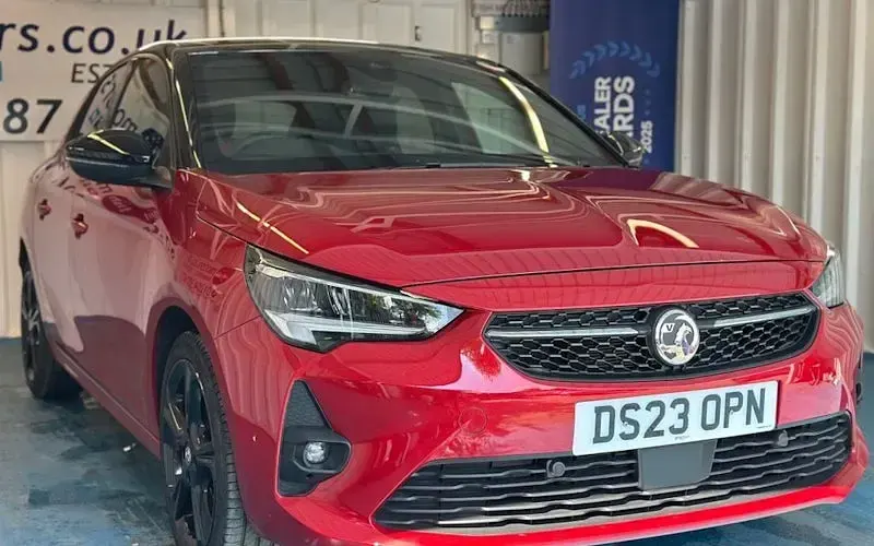 Used Vauxhall Corsa GS Line 75 HP (55 kW) 2023 Red Hatchback