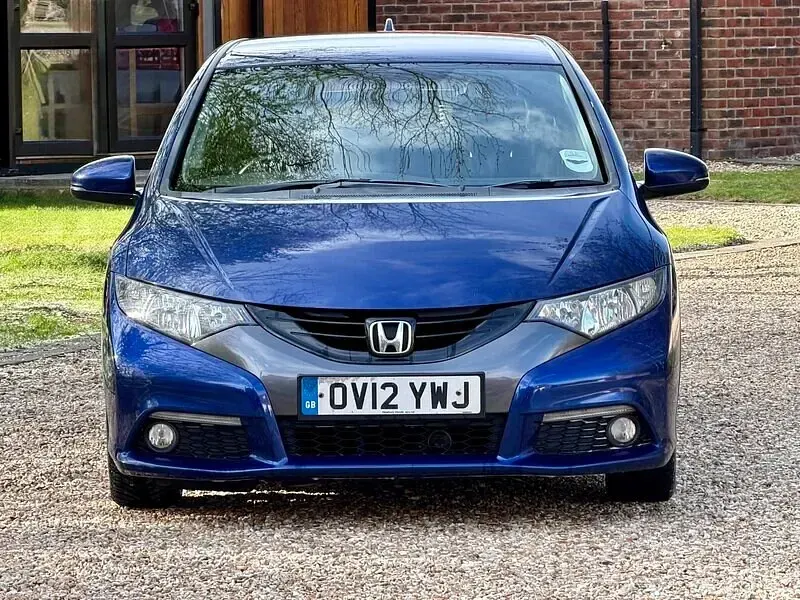 Used Honda Civic ES 142 HP (104 kW) 2012 Blue Hatchback