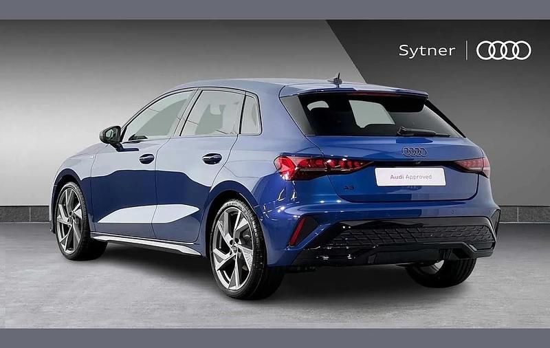 New Audi A3 Black Edition 147 HP (108 kW) 2026 Blue Hatchback