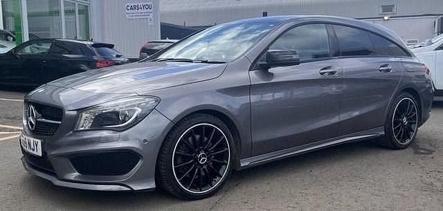 Used Mercedes CLA220 Shooting Brake AMG 177 HP (130 kW) 2015 Grey Estate