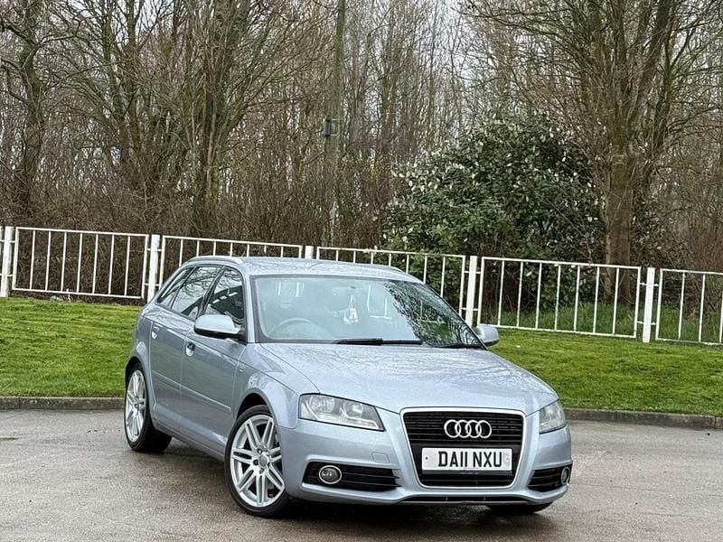 Used Audi A3 Sportback S-Line 2011 Silver Hatchback