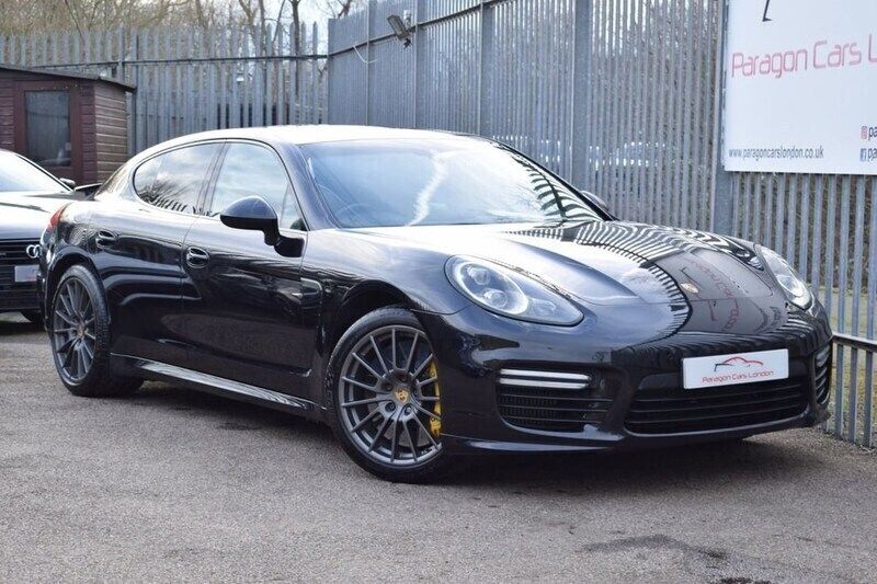Black Used 2015 Porsche Panamera Turbo S Sedan | £35,949 - Image 1/3