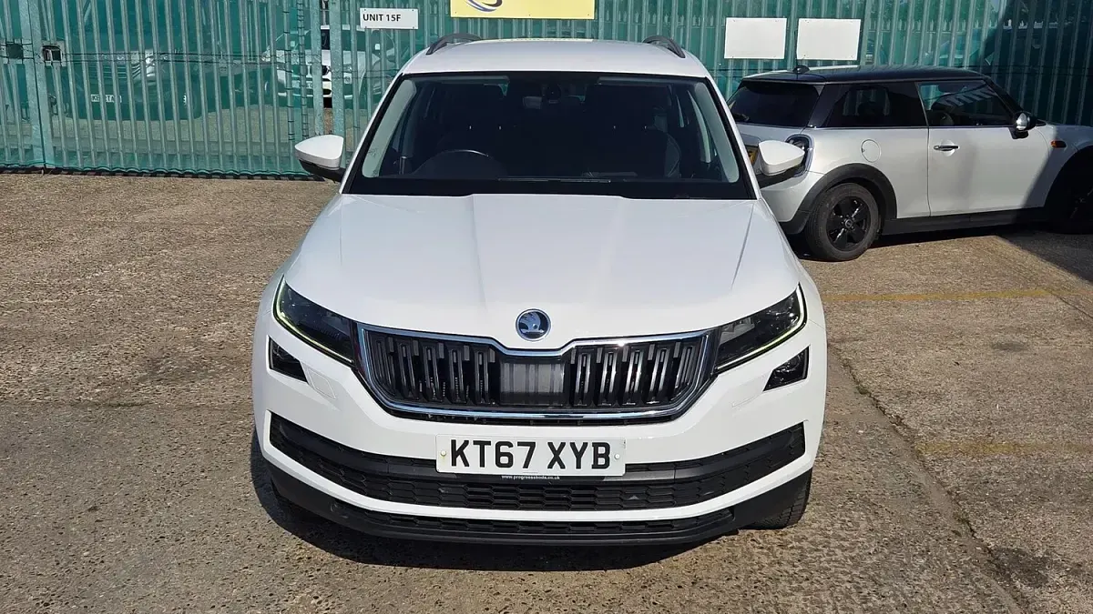 Used Skoda Kodiaq SE L 150 HP (110 kW) 2018 White SUV