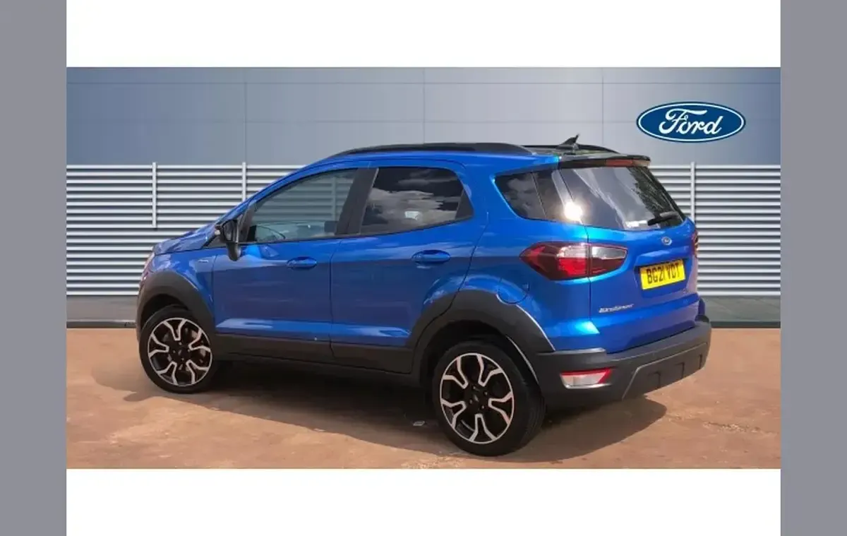 Used Ford Ecosport Active 125 HP (91 kW) 2021 Blue SUV