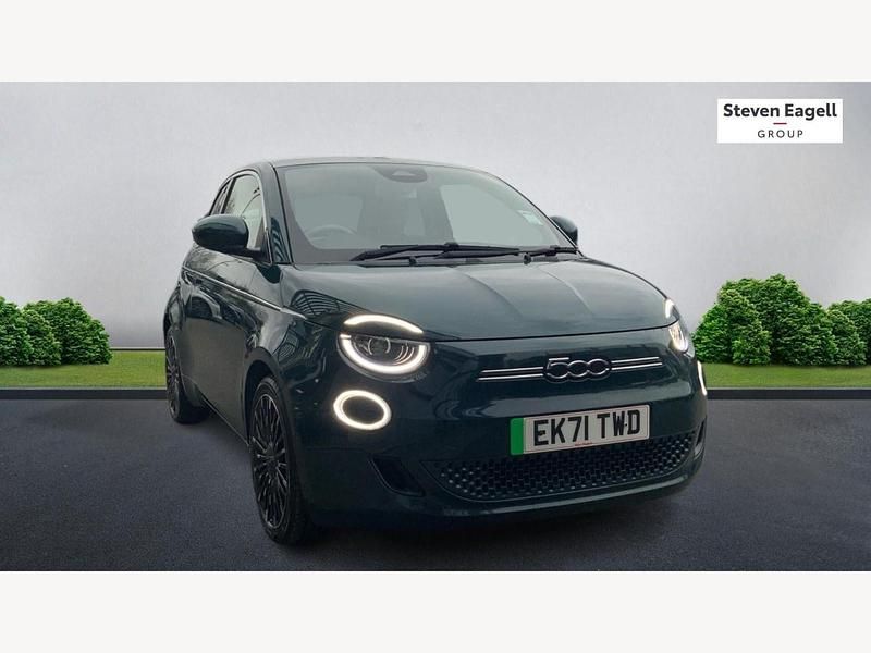 Used Fiat 500e La Prima 86 kW (118 HP) 2022 Green Hatchback