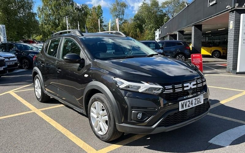 Black Used 2024 Dacia Sandero Expression Hatchback | £11,927 (Good price) - Image 1/4