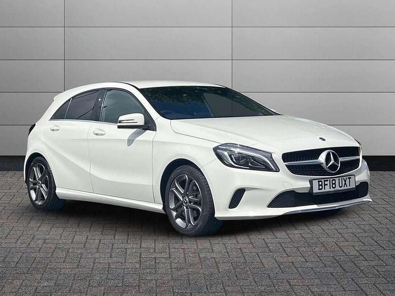 White Used 2018 Mercedes A180 Sport Edition Hatchback | £9,995 (Good price) - Image 1/4