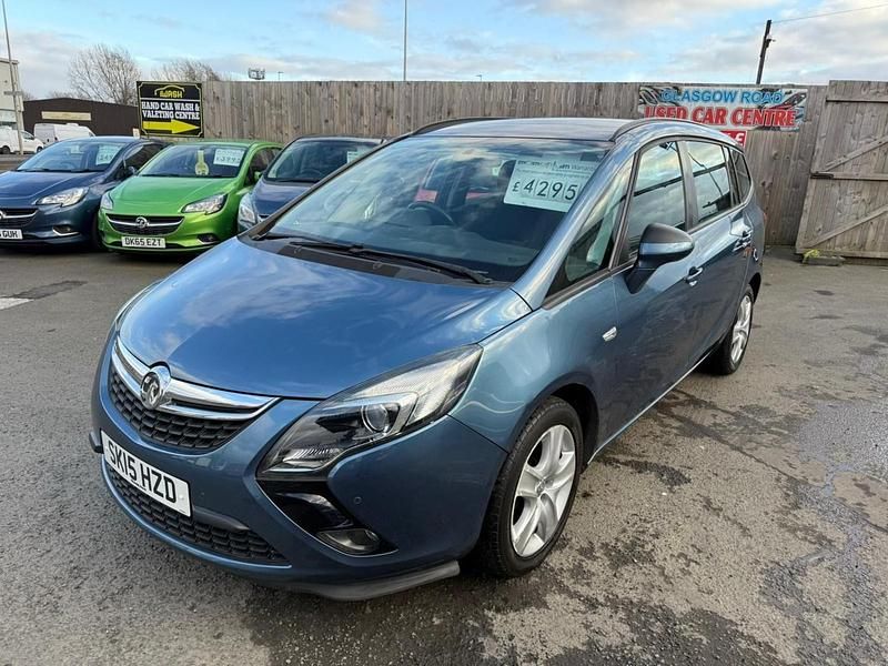 Used Vauxhall Zafira 130 HP (95 kW) 2015 Blue MPV