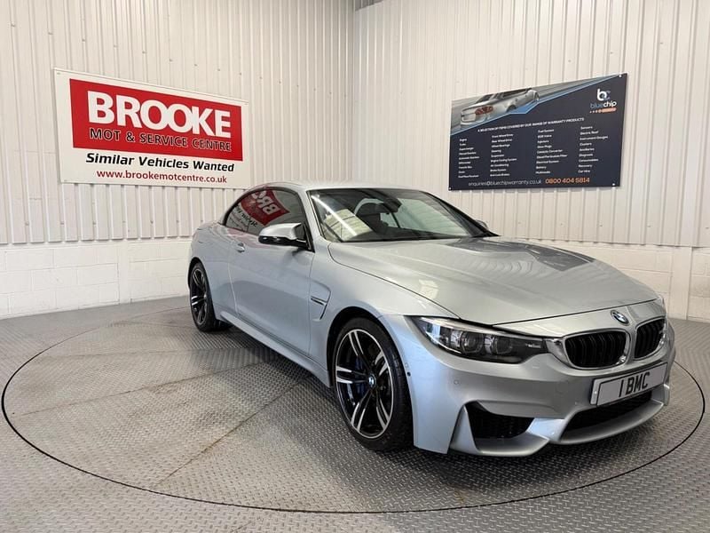 Used BMW M4 Cabriolet 2017 Blue Cabriolet